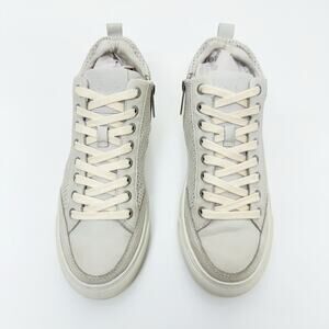 J/SLIDES Ludlow High Top Sneakers Perforated Nubuck Leather Size 7M‎